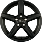 RC DESIGN - RC24 SCHWARZ KLAR MATT (SKM) 6,5X16 LK:5/114,3 ET:50 ML:67,1